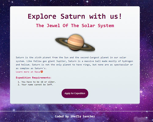 Saturn Project